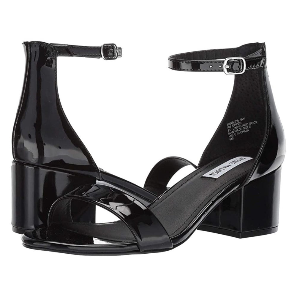 Steve Madden IRENEE BLACK PATENT LEATHER